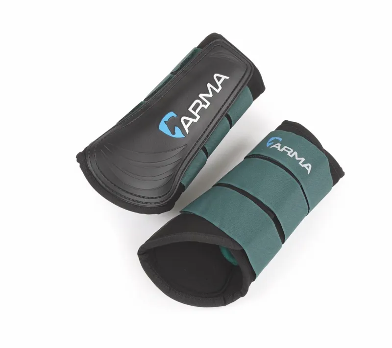 ARMA Neoprene Brushing Boots in Green-1